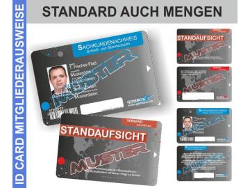 ID Card / Ausweis Mehrauflage / Standaufsicht